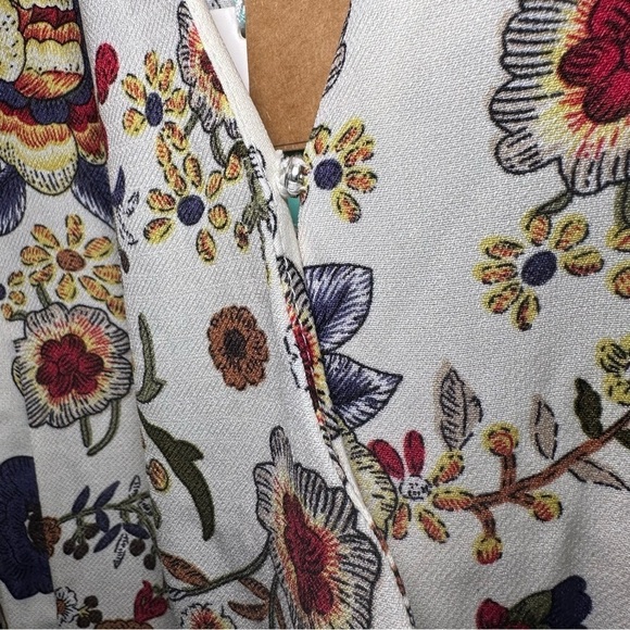 NWT Umgee Floral Print Dress Size Small - Picture 4 of 12